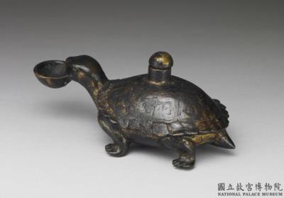 图片[2]-Turtle-shaped water dropper, Ming dynasty-China Archive